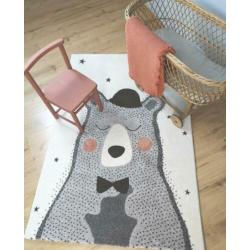 Kindervloerkleed Vloerkleed Karpet Beer Nino Nattiot