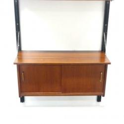 Vintage retro wandsysteem boekenkast boekenrek jaren '60 '70