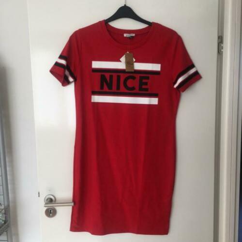 Rood jurkje nice - Maat M (nieuw)
