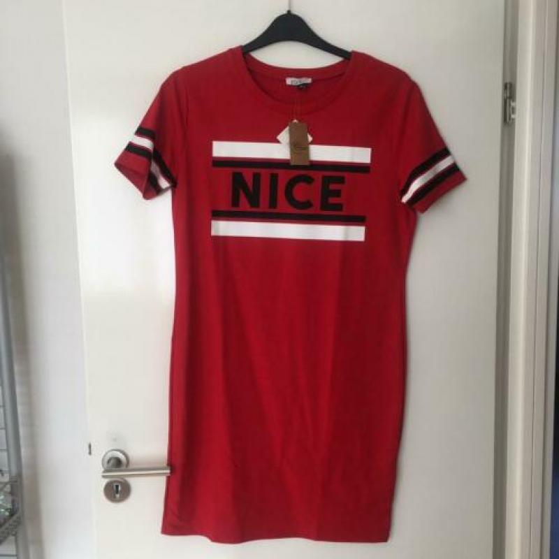 Rood jurkje nice - Maat M (nieuw)