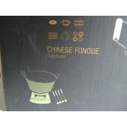 ??fonduepan chinees, nieuw in doos met handleiding