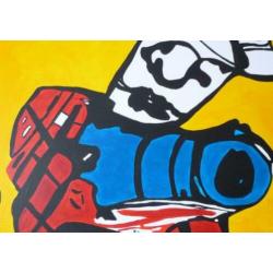 Triggerd apart herman brood stijl