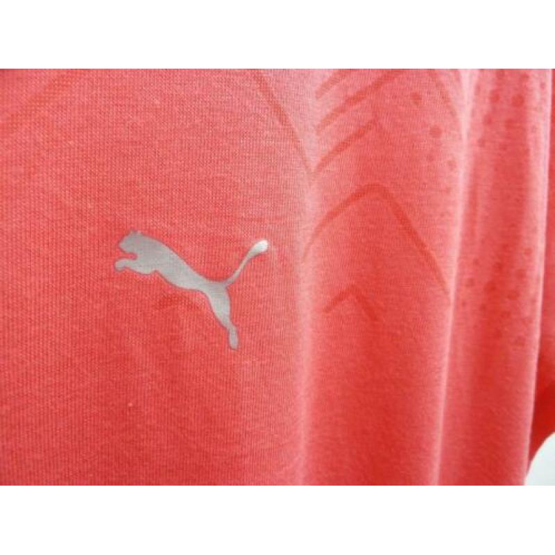 PUMA: koraal roze sport shirt (maat 40) GRATIS VERZENDING