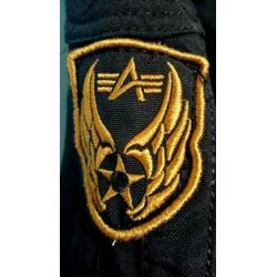 ALPHA INDUSTRIES Nieuw Zwart ZomerJack, Mt. S
