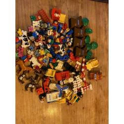 Grote sortering Duplo inclusief trein en treinrails