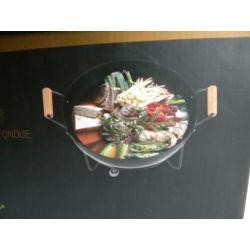 ??fonduepan chinees, nieuw in doos met handleiding