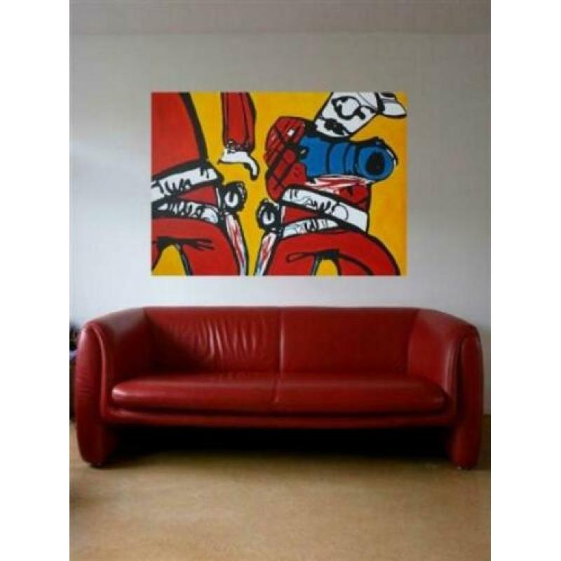 Triggerd apart herman brood stijl