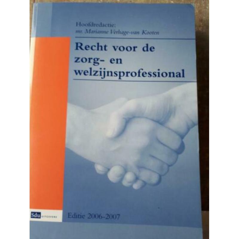 Recht voor de zorg en welzijnsprofessional