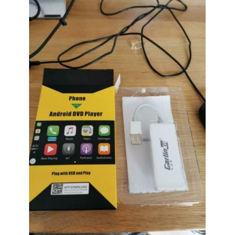 carlink dongle carplay voor apple en android
