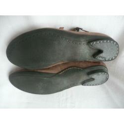 Hele leuke bruine leren Think dames schoenen maat 43, izgs