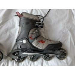 Comfortabele K2 Exo 2.0 M inline skates maat 44.5 (gebruikt)
