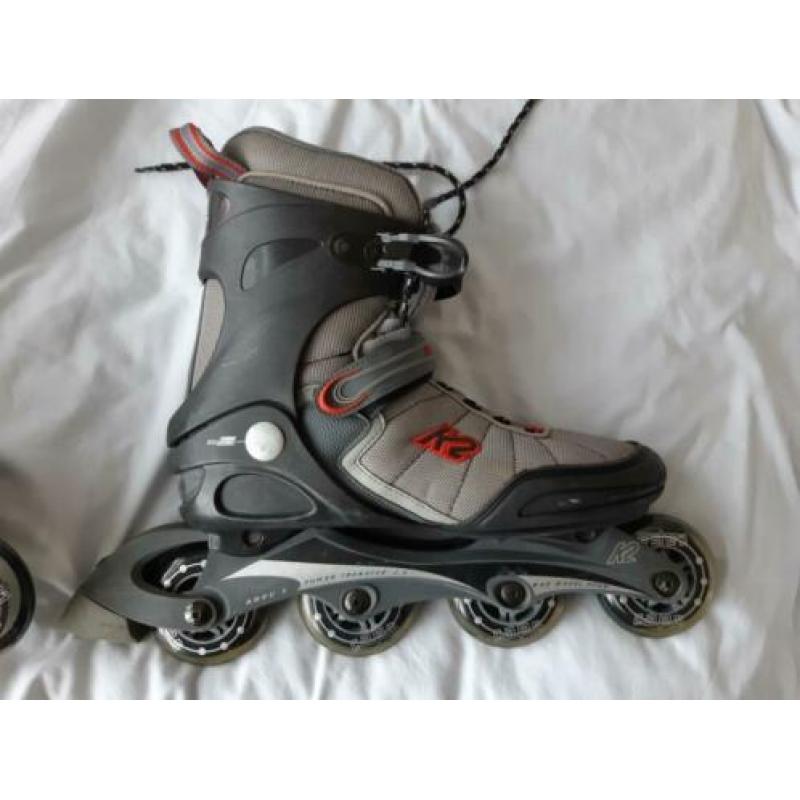 Comfortabele K2 Exo 2.0 M inline skates maat 44.5 (gebruikt)