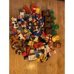 Grote sortering Duplo inclusief trein en treinrails