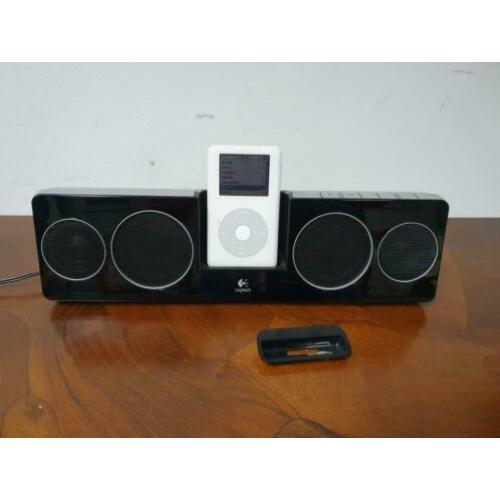 Uitverkoop!! Pure-fi logitech ipod speaker met ipod!