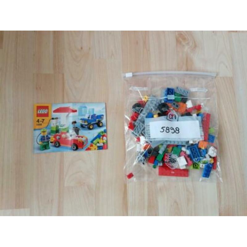 Lego setjes 31006, 30266, 8424, 4642, 3365, en 5898