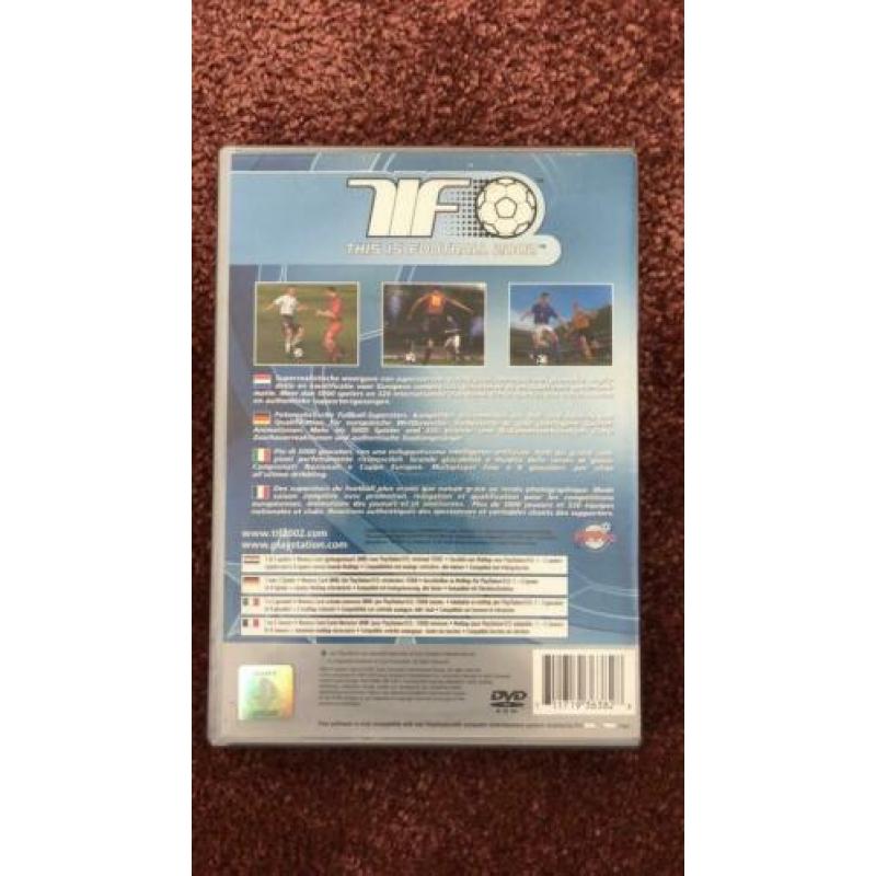 This is Football 2002 Platinum, Playstation 2