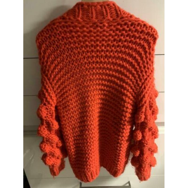 Bobbel vest dames My Jewellery one size oranje