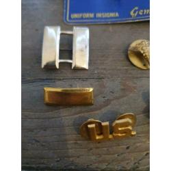 Us ww2 rank pins ea.