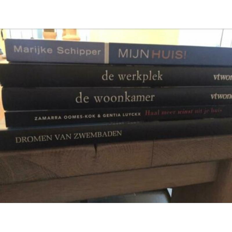 Interieurboeken en tijdschriften
