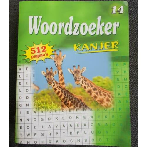 Diverse woordzoeker boeken. 7 stuks