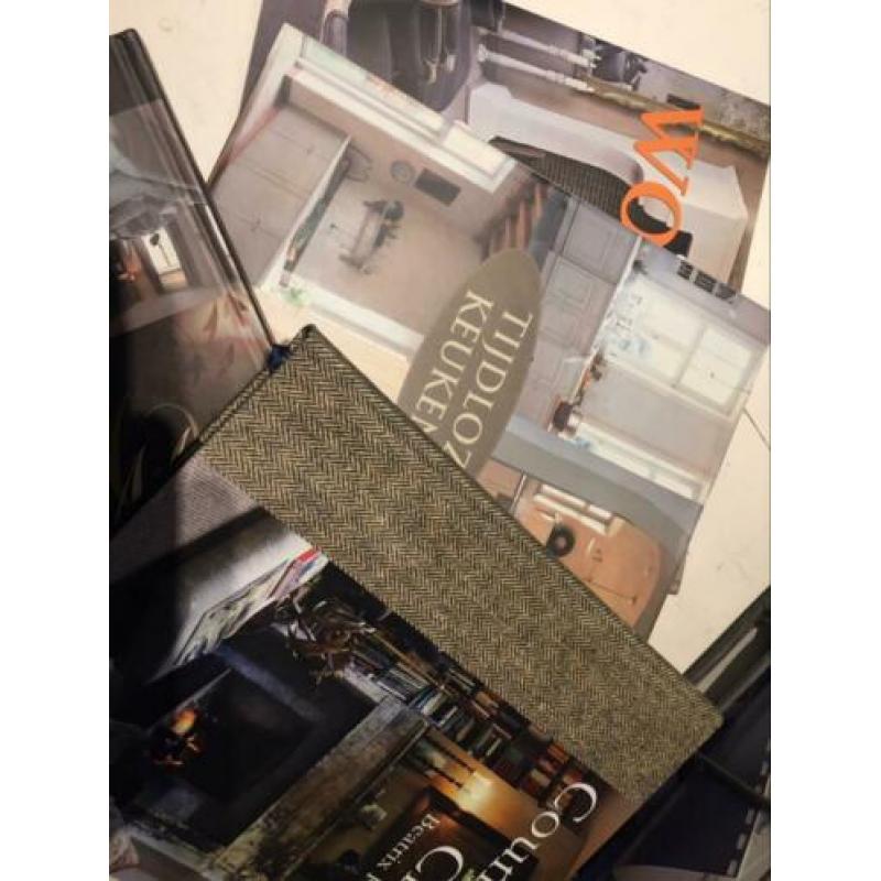 Interieurboeken en tijdschriften