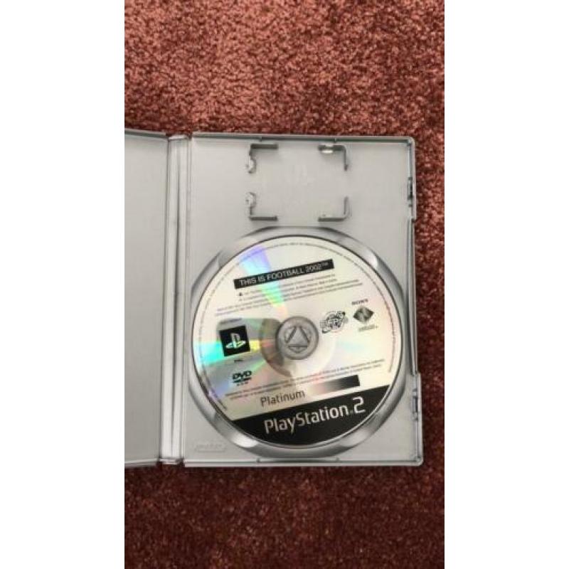 This is Football 2002 Platinum, Playstation 2