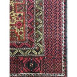Handgeknoopt Perzisch wol tapijt Belutch 105x205cm