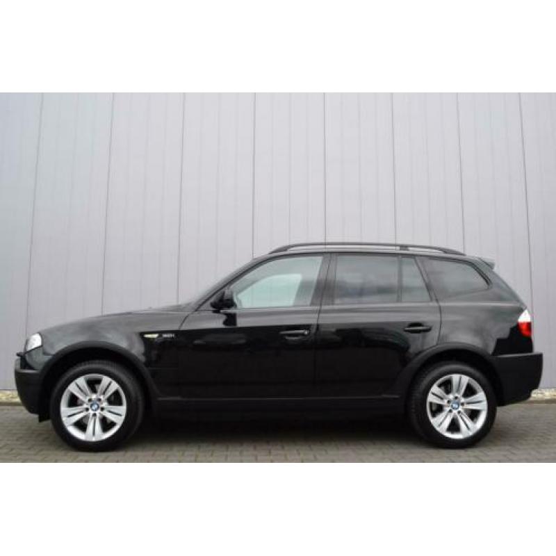 BMW X3 3.0i 231pk Automaat Executive Zwart Leder, Sportstoel