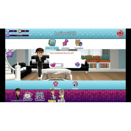Moviestarplanet account level 19 jongen