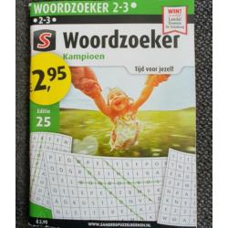 Diverse woordzoeker boeken. 7 stuks