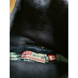 Broek 2x, vest lief, maat 62
