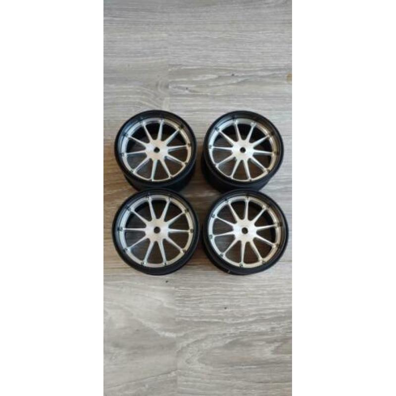 Half alu/plastik onroad wielen. Passend op bijv. FG.