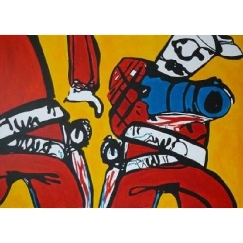Triggerd apart herman brood stijl