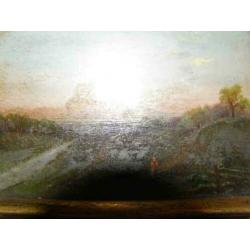 Schilderijtje Nober Quint (A19 1987) H