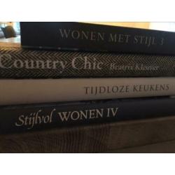 Interieurboeken en tijdschriften