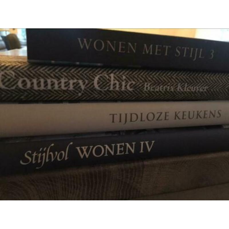 Interieurboeken en tijdschriften