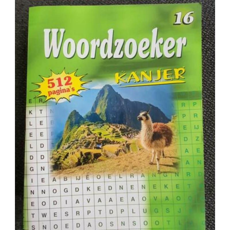 Diverse woordzoeker boeken. 7 stuks