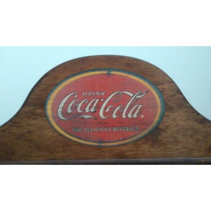 Vintage Coca Cola wanddecoratie