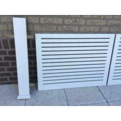 3x radiator ombouwpanelen Chester 80 x 60 cm NIEUW