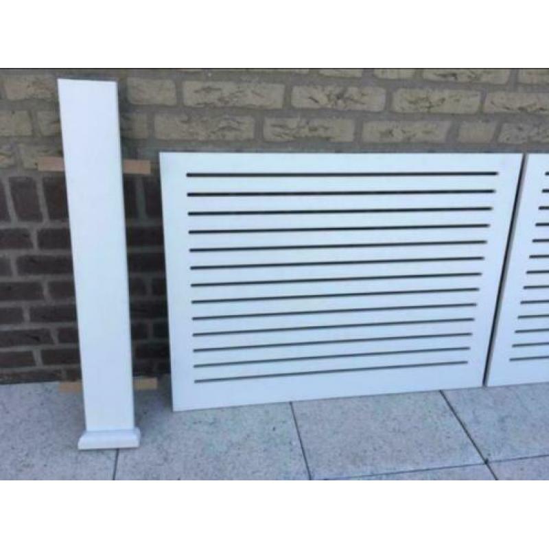 3x radiator ombouwpanelen Chester 80 x 60 cm NIEUW