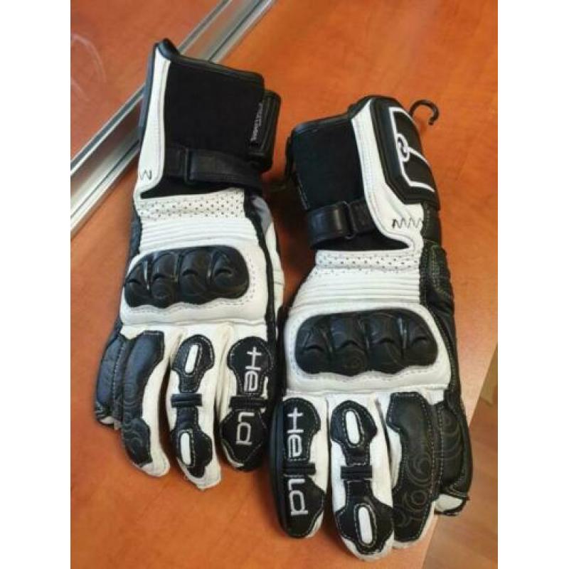 Held motor handschoenen leder maat M
