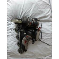 Comfortabele K2 Exo 2.0 M inline skates maat 44.5 (gebruikt)
