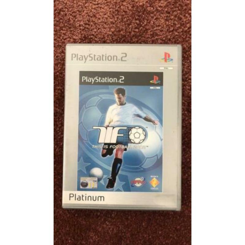 This is Football 2002 Platinum, Playstation 2