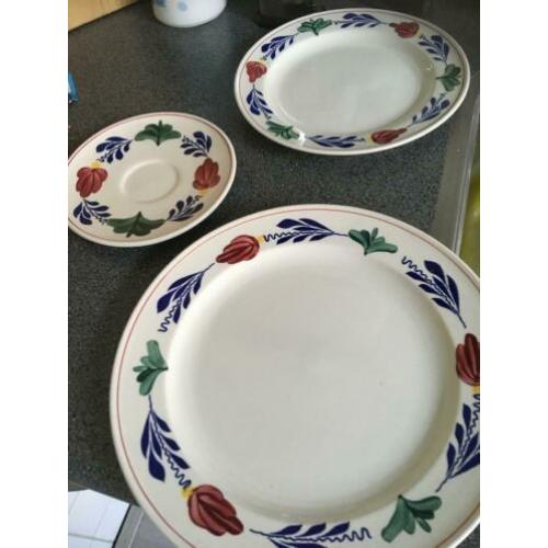 Boerenbont servies