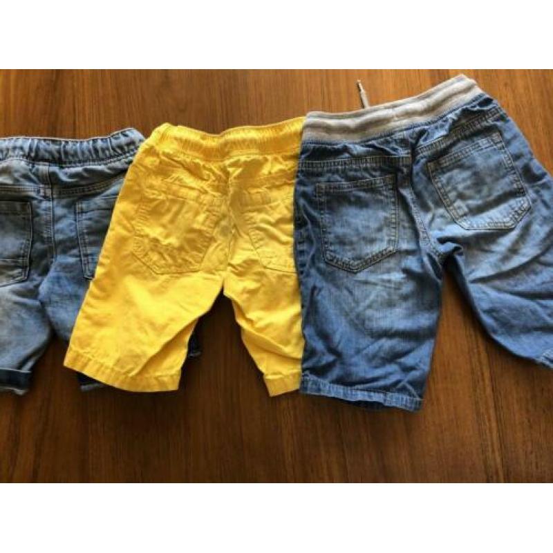 Korte broek set jongens Maat 116, 112