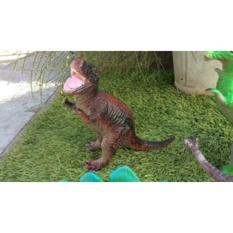 Grote dinosaurus dino dino’s jurassic zachte plastic dieren