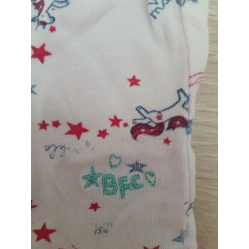Super schattig babyface unicorn legging maat 50/56 zgan