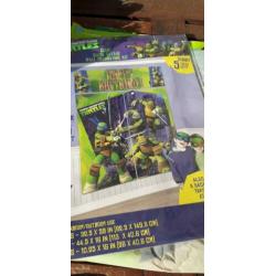 Versiering ninja turtles kinderfeest
