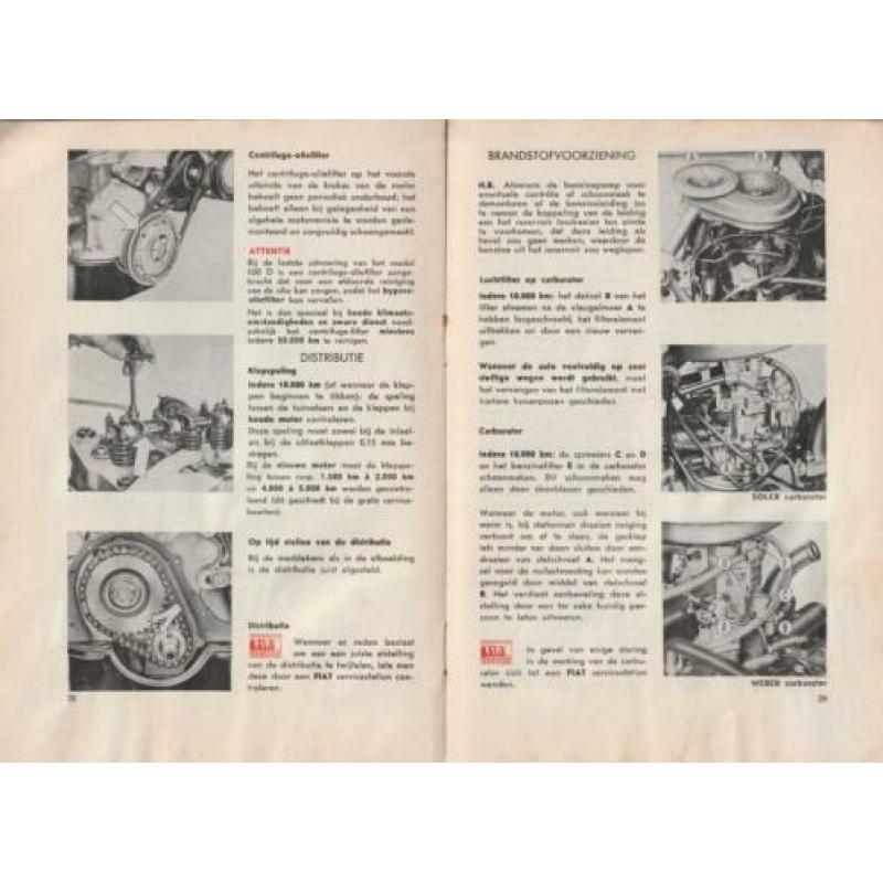 Fiat 600D Handleiding