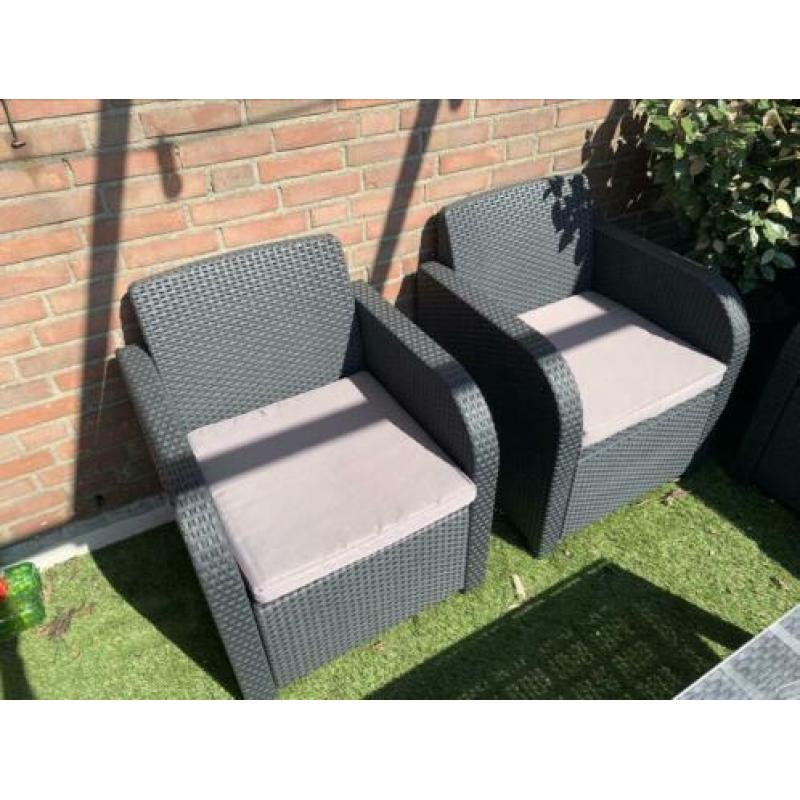 4-delig Lounge Set - Jaar oud